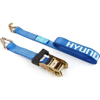 Sada nářadí Upínací bezpečnostní popruh, kurta s ráčnou 5 m x 38 mm, 1.000 kg, HYUNDAI (Hyundai Power Products)