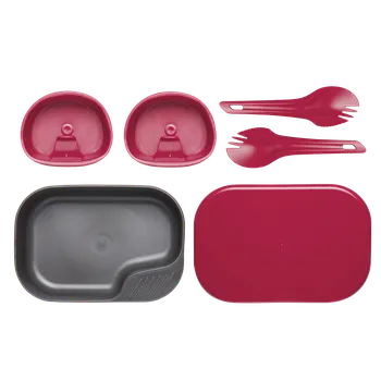 Kempingové nádobí Wildo CAMP-A-BOX DUO Light Green - Raspberry (ID 6602)