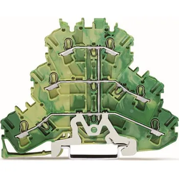 Svorka WAGO 2002-3207 2,5mm2 zeleno-žl. 2002-3207