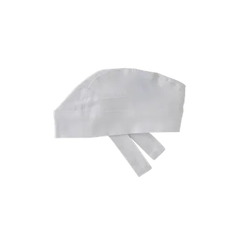 rouška Bandana čepice – bílá, 1 ks