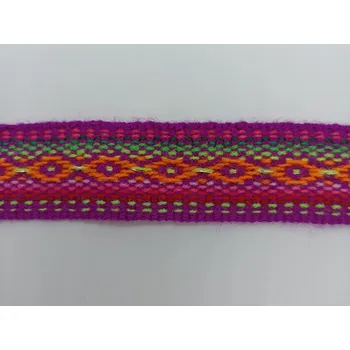 Opasek Pásek/lem (fialový, 1 m)