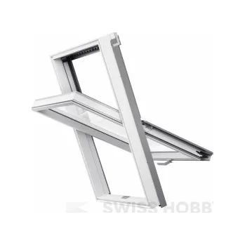 Okno Střešní okno RoofLITE+ TRIO PVC 55x78