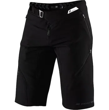 Cyklistické kalhoty Kraťasy 100% Airmatic Shorts - Black Velikost: 36