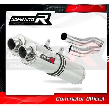 Výfuk pro motocykl Laděný výfuk DOMINATOR SUZUKI GSXR 1000 K9-K11 09-11 KULATÉ KONCOVKY STANDART