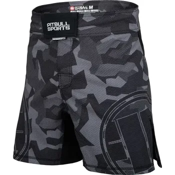 Pánské kraťasy PitBull West Coast - pánské grappling šortky Dillard Barva: šedá, Vel: L
