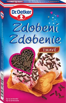 Dr. Oetker Zdobení tmavé 80 g