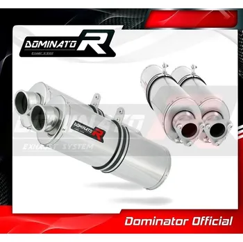 Motodíl Laděný výfuk DOMINATOR KTM 950 ADVENTURE OVÁLNÉ KONCOVKY