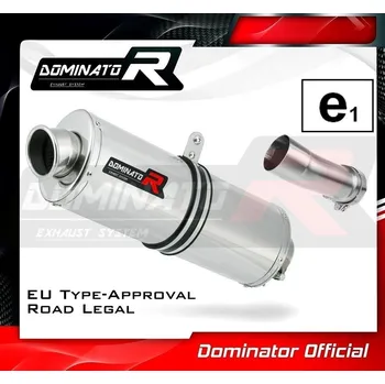 Auto-moto Homologovaný Laděný výfuk DOMINATOR BMW R1250RS 2019-2020 1R13 OVÁLNÁ KONCOVKA HOMOLOGACE