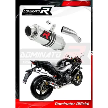 Výfuk pro motocykl Laděný výfuk DOMINATOR Honda CBR600F PC41 11-15 KULATÁ KONCOVKA KRÁTKÁ GP1