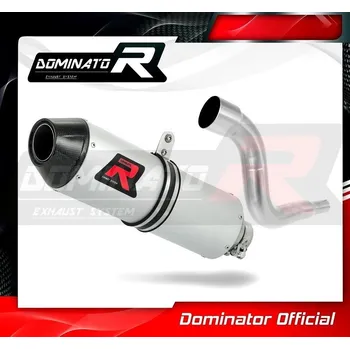 Výfuk pro motocykl Laděný výfuk DOMINATOR Kawasaki KLX 250 09-14 OVALNA KONCOVKA MX