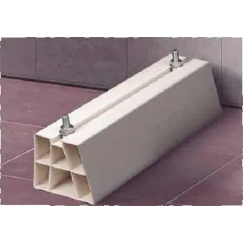 Příslušenství pro klimatizaci Konzola podlahová plastová 100x100mm, nosnost 400kg, 1pár