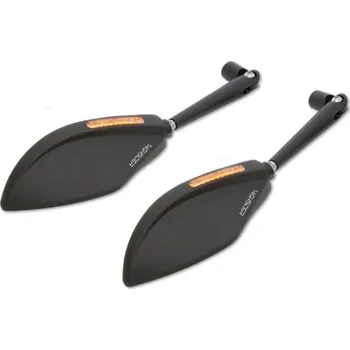 Zrcátko pro motocykl HIGHSIDER moto zrcátko TOREZZO s LED sekvenčním blinkrem