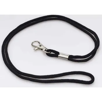 Šňůrka na krk - Černá