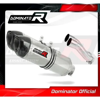 Výfuk pro motocykl Laděný výfuk DOMINATOR Kawasaki GPZ500 87-03 KONCOVKY HP1