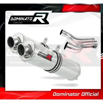 Výfuk pro motocykl Suzuki Laděný výfuk DOMINATOR YAMAHA XJ600 92-04 KULATÉ KONCOVKY STANDART