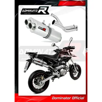 Výfuk pro motocykl Laděný výfuk DOMINATOR Honda FMX 650 OVÁLNÉ KONCOVKY