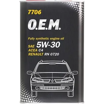 Motorový olej Mannol 7706 O.E.M. 5W-30, 1L