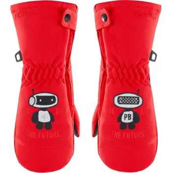 Chlapecké lyžařské rukavice Poivre Blanc W20 0973 BBBY SKI - červená 116