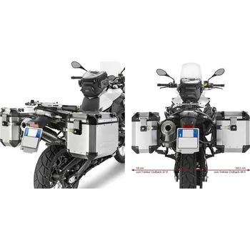 Zavazadlo na motocykl GIVI PL5103CAM montážná ( nosič ) bočních kufrů BMW F 700 GS 2008 - 2017