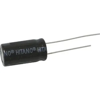 Kondenzátor RAD 470/50 RM5 105°C 470/50HT RM5