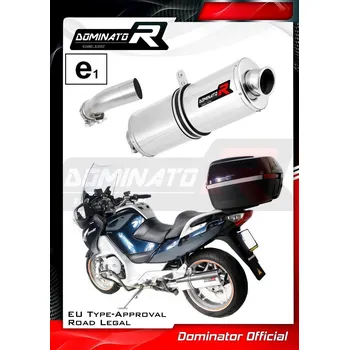 Auto-moto Homologovaný Laděný výfuk DOMINATOR BMW R1200RT 2010-2013 R12T OVÁLNÁ KONCOVKA HOMOLOGACE