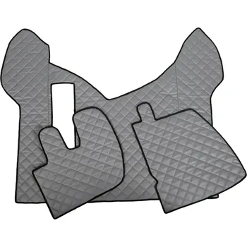 autokoberec Kožené koberce Renault Premium od 2005, šedé