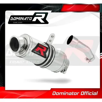 Výfuk pro motocykl Laděný výfuk DOMINATOR YAMAHA FZR600 88-93 KULATÁ KONCOVKA KRÁTKÁ GP1