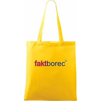 FaktBorec - Taška bavlněná - 42 x 38 cm ( Žlutá )