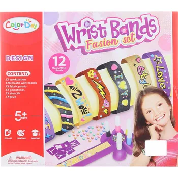 dětská sada na výrobu šperků Lamps Výroba náramků s barevnými kamínky