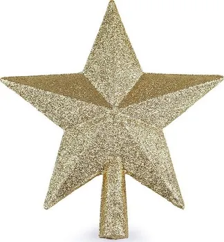 Vánoční ozdoba Stoklasa Hvězda zlatá 15 cm