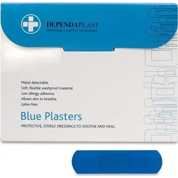 Náplast Dependaplast modré - náplasti sada 100 ks