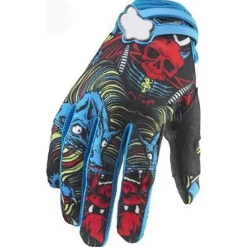Moto rukavice Moto FOX rukavice modré