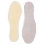 Vlnka Kožené vložky do bot s ovčí vlnou