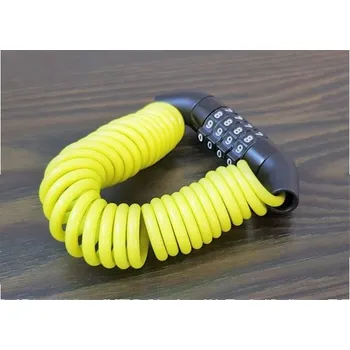 Zámek na kolo ZÁMEK NA KOLO - SPIRÁLA NA KÓD