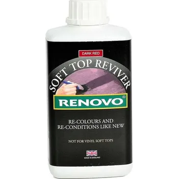 Čistič plastových dílů RENOVO SOFT TOP HOOD REVIVER barva na střechy TMAVĚ ČERVENÁ