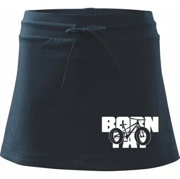 Dámská sukně Born fat - Sportovní sukně - two in one - XL ( Námořní modrá (velmi tmavá - téměř černá) )