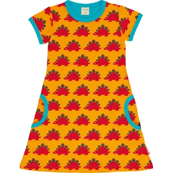 Dívčí šaty Dívčí šaty s krátkým rukávem Dinosauři Maxomorra Velikost: 86/92