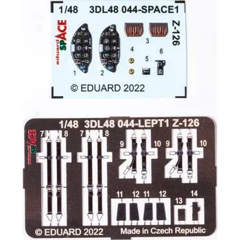 Plastikový model Eduard 1/48 Z-126 SPACE (EDUARD)