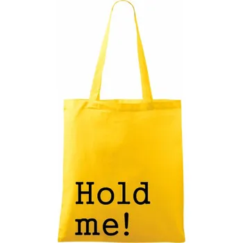 Hold me! - Taška bavlněná - 42 x 38 cm ( Žlutá )