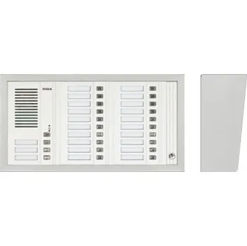 Poštovní schránka Zvonkové tablo TESLA GUARD na povrch - 23 účastníků