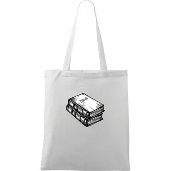 Zákoník knihy - Taška bavlněná - 42 x 38 cm ( Bílá )