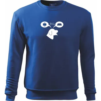 Best things - pes - Mikina Essential dětská - 146 cm/10 let ( Královská modrá )