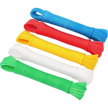 PROPER Šňůra na prádlo 20m barevná