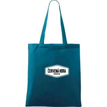 Hora Červená hora - Taška bavlněná - 42 x 38 cm ( Petrolejová )