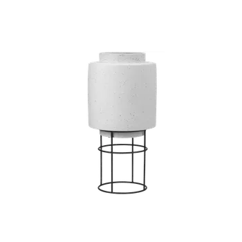 Zahradní dekorace Botanique 22 cm, Povrchy bílá keramika