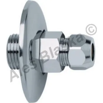 Připojovací vsuvka pro trubičky průměr 10mm (pro propojovací trubky) - 1/2"x3/8" R331