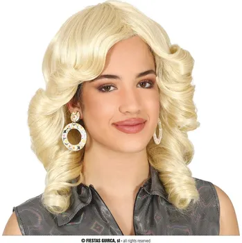 Karnevalová paruka Guirca Fiestas Španělsko Dámská paruka blond Monika