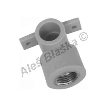 Vodovodní potrubí PPR nástěnka F tvarovka plastová navařovací - 20x1/2" PPR6234F