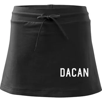 Dámská sukně Dacan - Sportovní sukně - two in one - XL ( Černá )