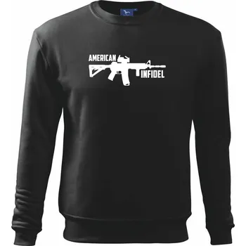 Chlapecké tričko American Infidel - Mikina Essential dětská - 158 cm/12 let ( Černá )